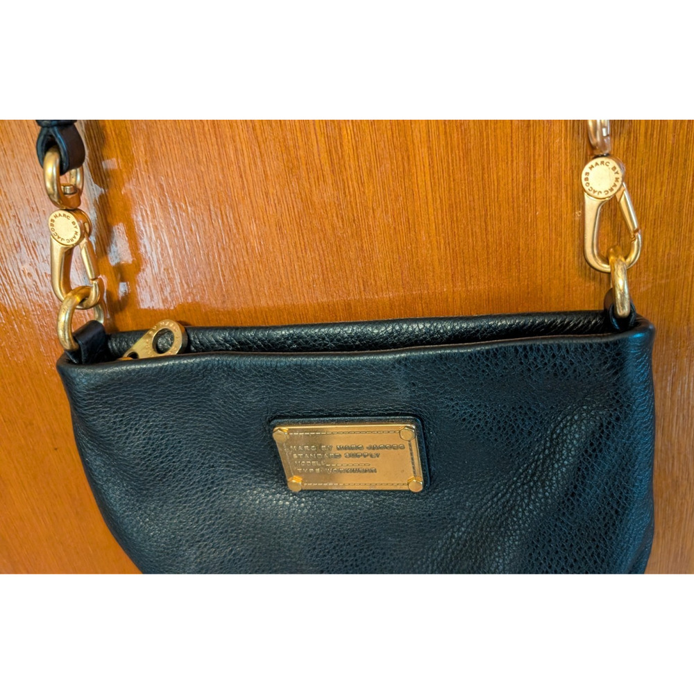 Marc By Marc Jacobs Q Percy Mini Crossbody Leather Black Bag‎ Purse - Picture 3 of 7